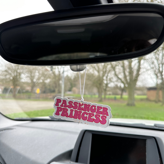 Passenger Princess Quote Car Air Freshener