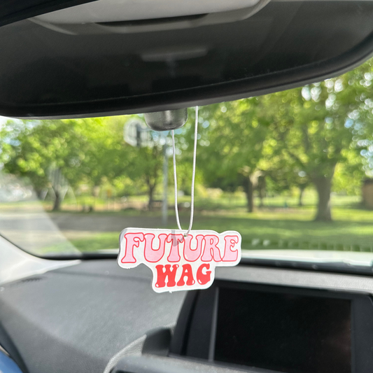 Future WAG Quote Car Air Freshener